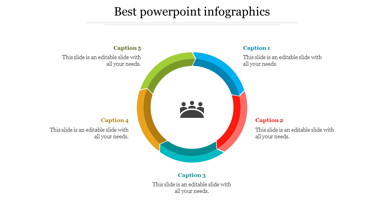 Presentable Circle Best PowerPoint Infographics For You